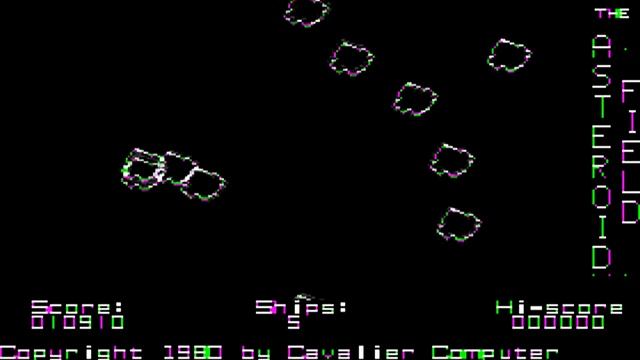 Apple II Longplay - The Asteroid Field (1980) Cavalier Computer смотреть онлайн