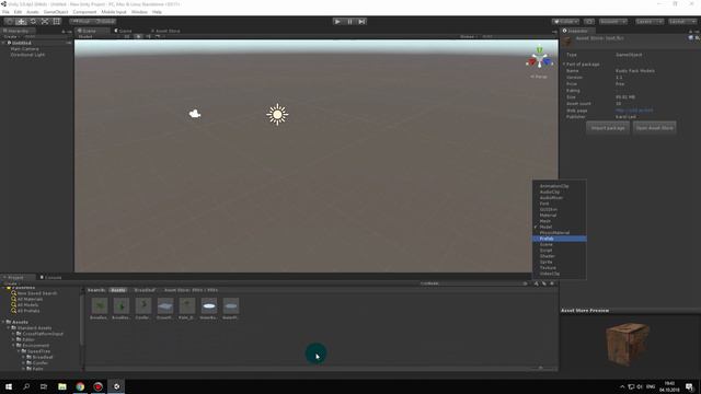 Уроки по Unity 5 для новичков,обозреватель проекта смотреть онлайн