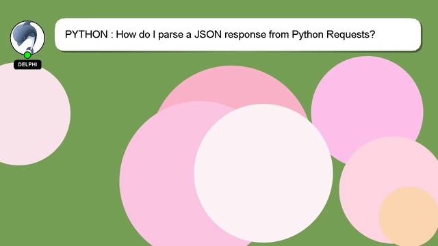 PYTHON : How do I parse a JSON response from Python Requests? смотреть онлайн