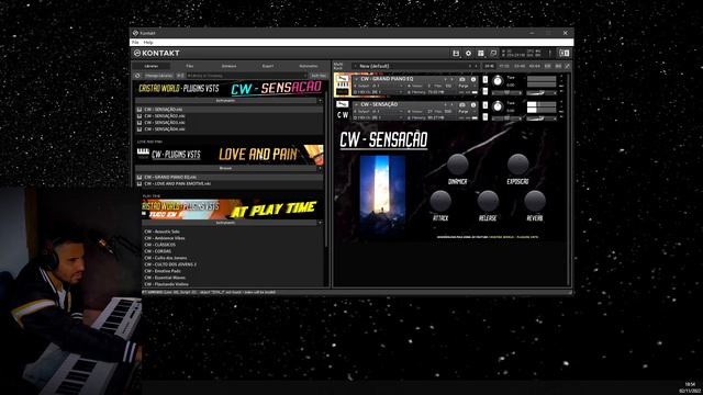 2 BIBLIOTECAS PARA KONTAKT 6 e 7. TIMBRES DE PIANO, STRING, PADS, GUITAR PARA KONTAKT DE QUALIDADE смотреть онлайн