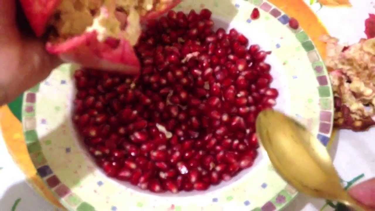 Как быстро и легко почистить гранат! смотреть онлайн