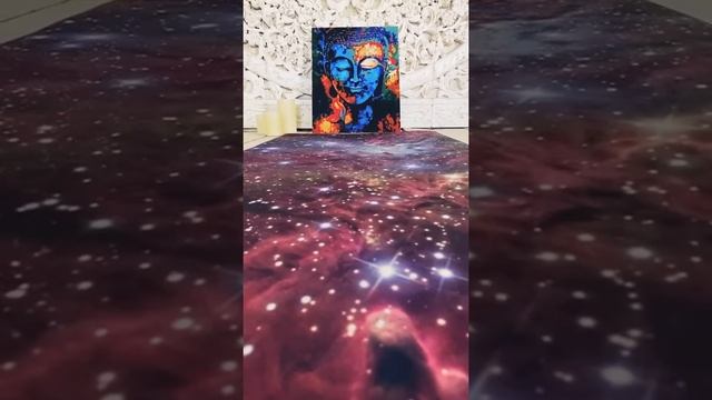 Космос — хлопковый коврик для йоги от Арт ЙогаматикКосмос — хлопковый коврик для йоги от Арт Йогамат смотреть онлайн