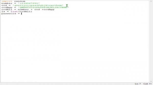 Рандомный код на Python || Сезон 1