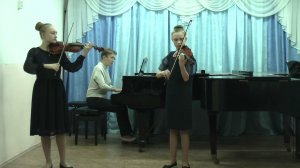 Аренский Фуга на тему 'Журавель' Якимчева, Николаева