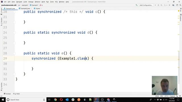 Java Fundamentals - Lesson 49 - Using synchronized with methods and Deadlocks смотреть онлайн