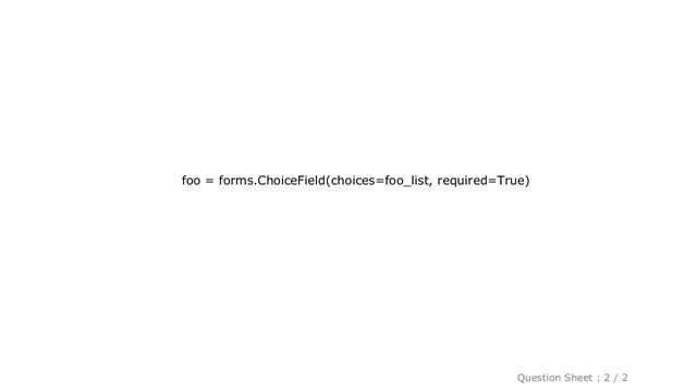 Django : Django + Forms: Dynamic choices for ChoiceField смотреть онлайн
