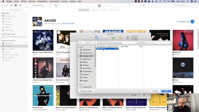 Comment déplacer sa bibliothèque musicale iTunes смотреть онлайн