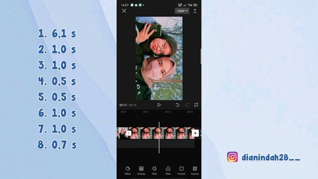 Cara edit video tiktok lagu abcdefu x playdate || Capcut смотреть онлайн