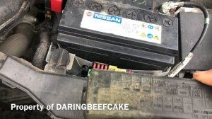 Nissan Tiida 2008 petrol auto fuses location