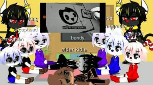 cuphead show react to bendy part 1(read descriptions)