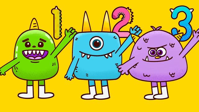 Ten little monsters l Nursery rhymes for kids l Halloween Numbers l ZooZooSong! смотреть онлайн