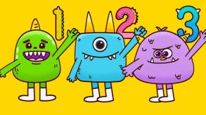Ten little monsters l Nursery rhymes for kids l Halloween Numbers l ZooZooSong!