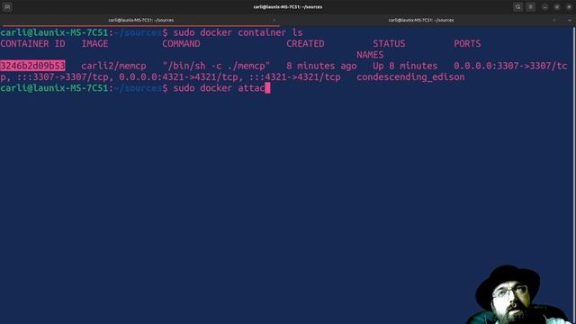 How to access scheme shell from memcp docker image смотреть онлайн