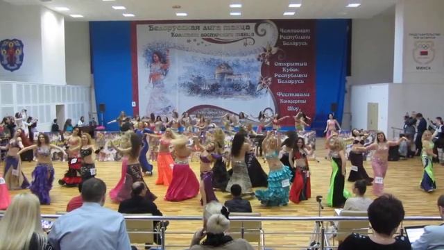 Чемпионат РБ по танцу живота 2015. Взрослые 1. Соло Open Class. Отборочный (общий заход 1) смотреть онлайн