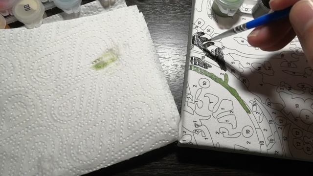 Радужный кот. Картина по номерам. Распаковка. Рисование. смотреть онлайн