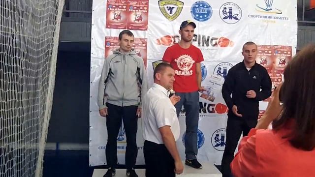 Награждение 63,5кг К-1