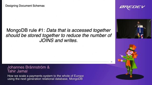Johannes Brännström & Tahir Jamal – How we scaled a payments system with MongoDB | Øredev 2022 смотреть онлайн