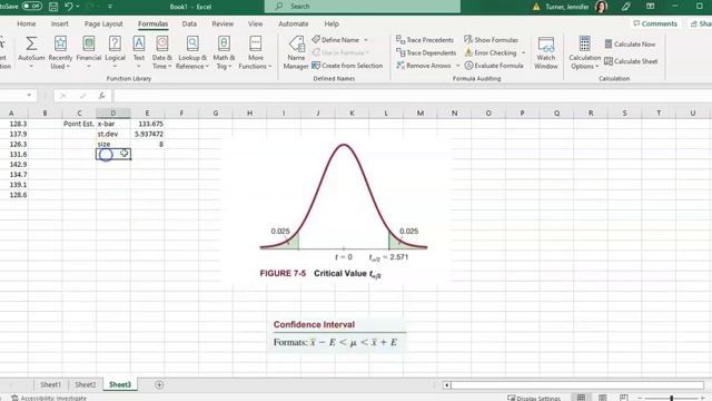 Confidence Interval for a Single Mean using Excel смотреть онлайн