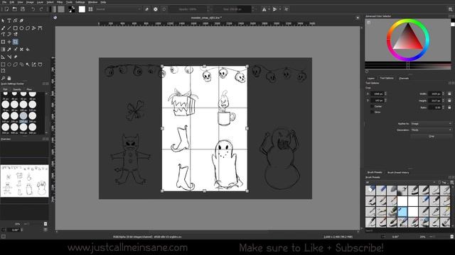 Krita Tutorial: Resize and Make Quick Changes with the Crop Tool! смотреть онлайн