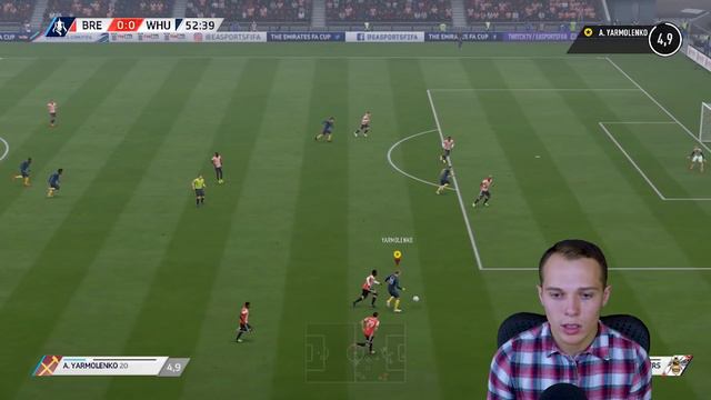 FIFA 19| КАРЬЕРА ЗА ЯРМОЛЕНКО!!!БЕШЕНЫЕ ЛОНГШОТЫ ВЫПУСК 6 смотреть онлайн