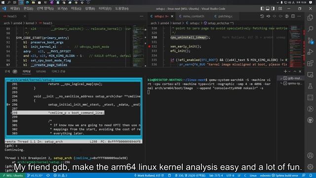 Arm64 Linux Kernel 5.15.x Source code deep dive with GDB with QEMU смотреть онлайн