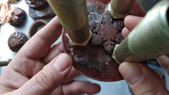 Клаудбастеры трехслойные, высокой плотности оргонитовой массы, с живицей и порошком из шунгита.