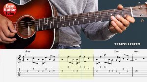 Crazy Frog - Axel F // Easy Guitar Tutorial (MELODY) + TAB