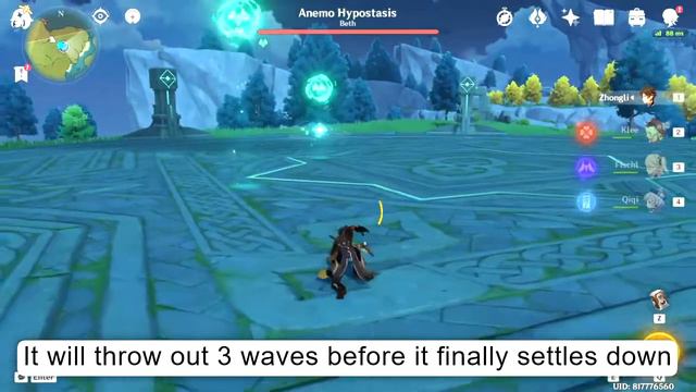 Genshin Impact Beginner's Tips How to defeat the Anemo Hypostasis смотреть онлайн
