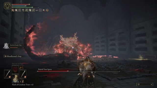Elden Ring - Putrid Tree Spirit, War-Dead Catacombs - Blind SL1 run. смотреть онлайн