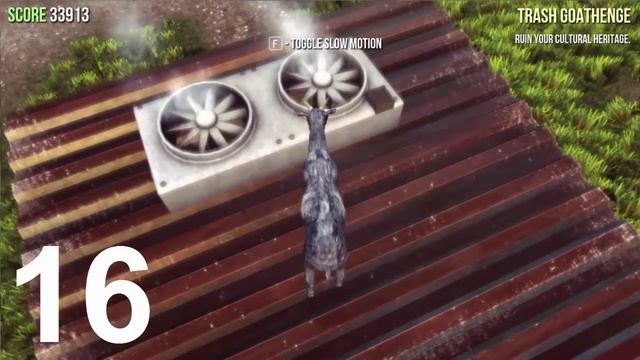 All 30 trophy locations (Goat Ville) - Goat Simulator смотреть онлайн