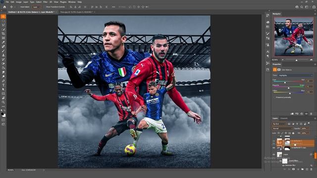 Matchday Poster Design??  | Photoshop Tutorial