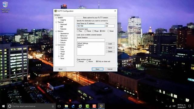 Conexion SSH a Linux Vmware смотреть онлайн