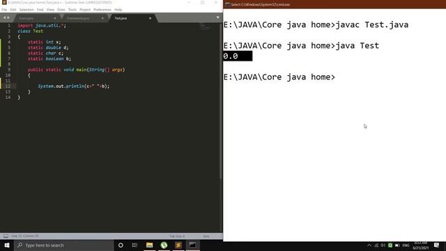 Default values in java explained смотреть онлайн