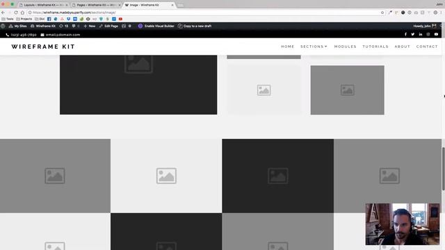 Wireframe Kit - Images смотреть онлайн