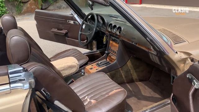 1985 Mercedes Benz 380 SL Convertible Walk Around смотреть онлайн