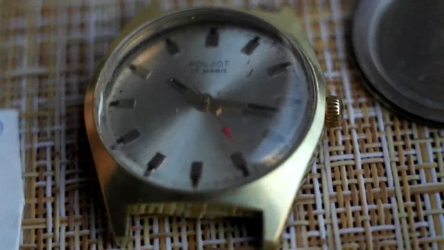 Часы Полёт, 17 камней, позолота Au20, СССР. Лот №: 00031АСВ смотреть онлайн