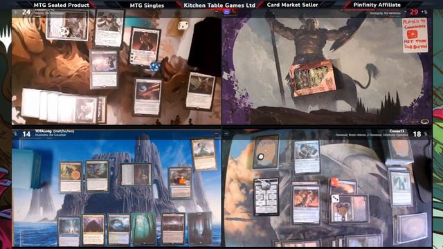 Flamewar V Muldrotha V Grumgully V Breena L2G2 MTG Commander Gameplay - Magic the Gathering EDH смотреть онлайн