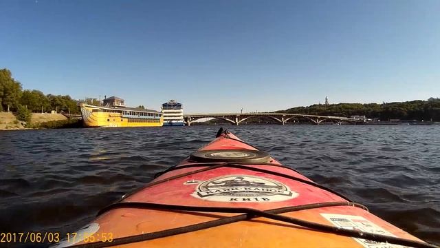 Киев Гидропарк каяк / Short Kayak ride in Kiev Hydropark смотреть онлайн