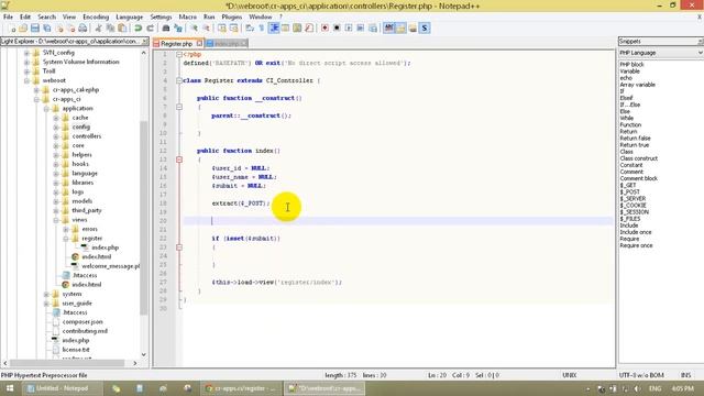 Codeigniter 3 Tutorial 2 - insert/update/delete/select with mysql table part 1/3 смотреть онлайн
