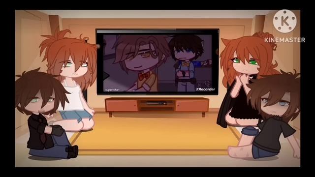 Alive Aftons react to the Original AU║(1/1)║ Read Description - ッ смотреть онлайн
