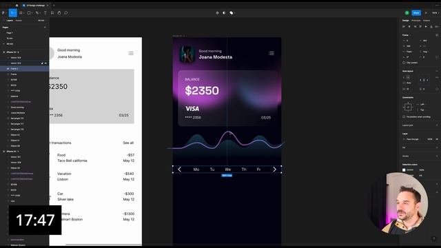 UI Design Challenge: 10min vs 40min смотреть онлайн
