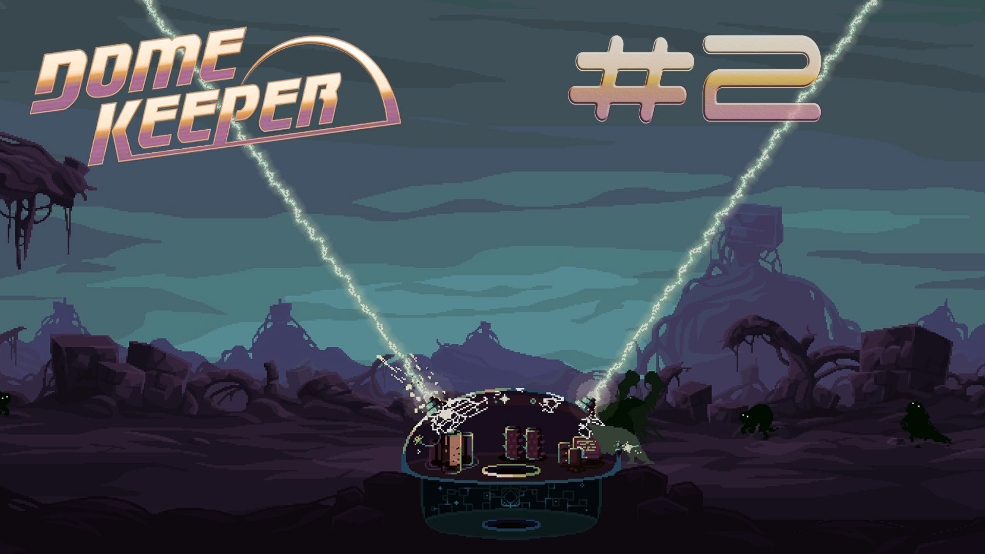 Dome keeper #2 Лазерная дискотека