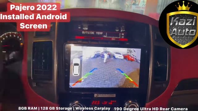 KAZI AUTO | MITSUBISHI PAJERO 2022 | SIGNATURE EDITION | ANDROID NAVIGATION SCREEN | DUBAI смотреть онлайн
