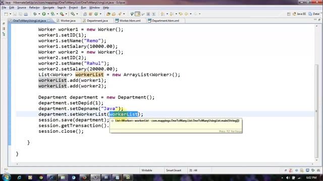 Hibernate Tutorial 14 - Hibernate Mapping One To Many смотреть онлайн