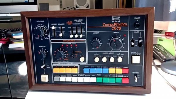 Roland CR-78 run-through