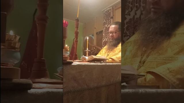 6 декабря. Рождественский Сочельник.Сегодня отслужил литургию Святителя Василия Великого. смотреть онлайн