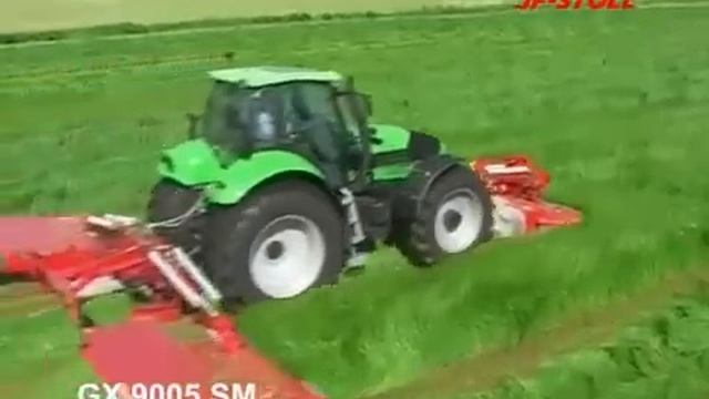 Широкозахватная навесная косилка GX 9005 JF STOLL смотреть онлайн