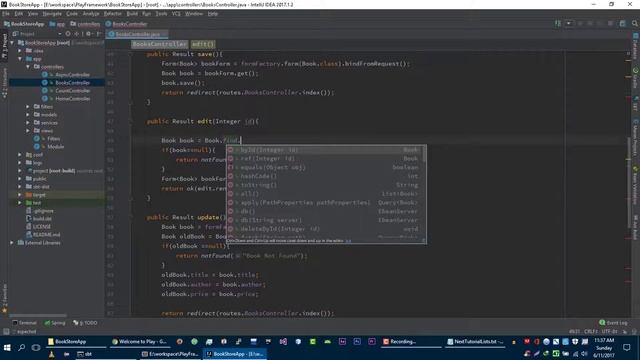 Play Framework Tutorial # 22 | Update Book Model And Perform CRUD Operations in H2 Database смотреть онлайн