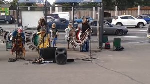 Индейцы майя в Москве. Танцуют ВСЕ!!!