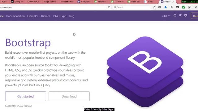 GIỚI THIỆU VỀ SPRING MVC VA BOOTSTRAP FRAMEWORK Part 1 смотреть онлайн
